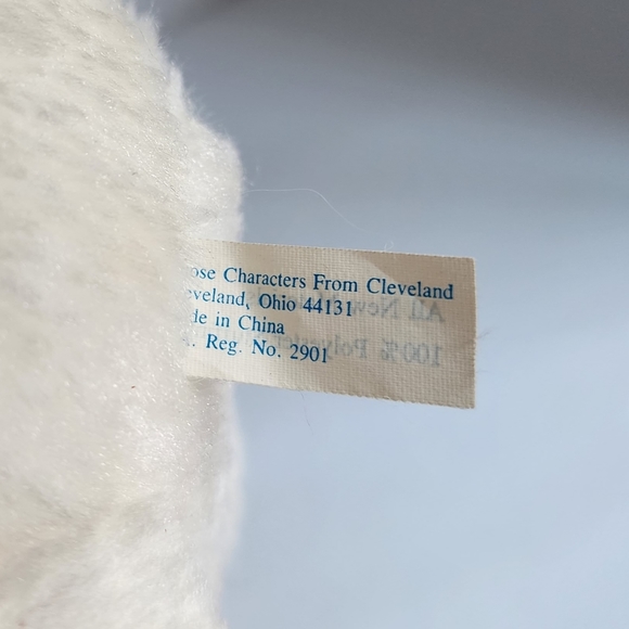 Vintage 1990s Those Characters From Cleveland Easter Bunny with Pocket Ears - Picture 6 of 6